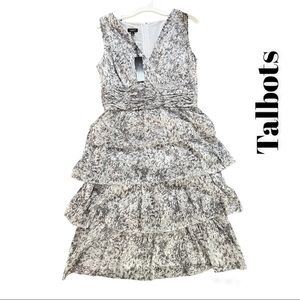 Talbots Grey Midi Dress